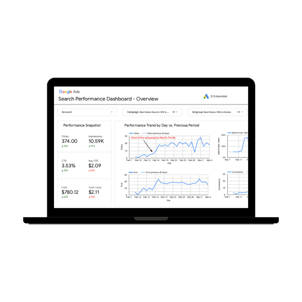 Badyal Toor Google PPC Results - Maulin Parikh Digital Marketing 1